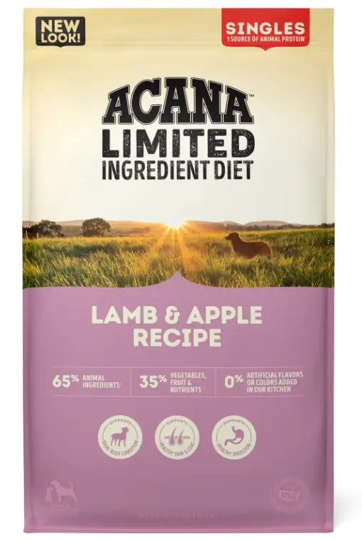 ACANA Singles single bag packaging